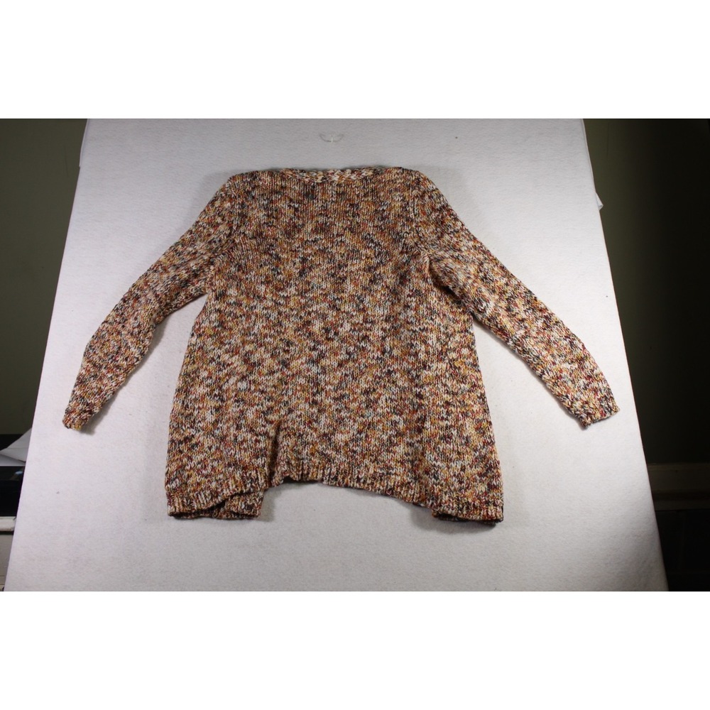 Maurices Cardigan Sweater Womens 2 Multicolor Knit Open Front Winter Outdoor - Picture 9 of 9